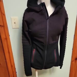 Women's Black Hooded Jacket